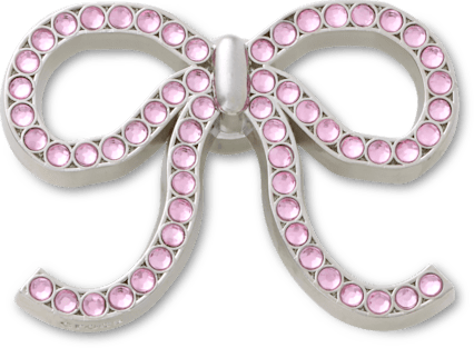 Pink Glittery Bow