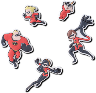 Pixar Incredibles 5 Pack