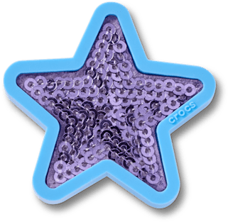 New Purple Sequin Star