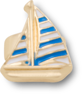 Sailboat Sandal C Charm