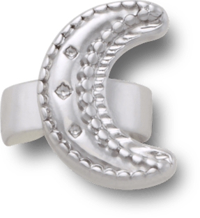 Silver Moon Sandal C Charm
