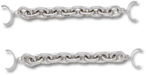 Silver Sandal Chain 2 Pack
