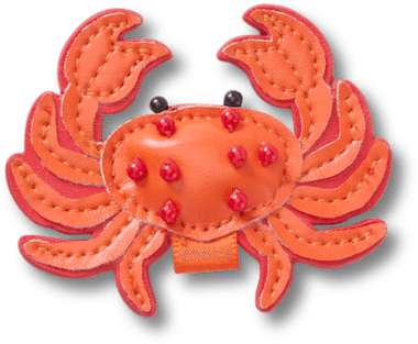 New Faux Leather Crab