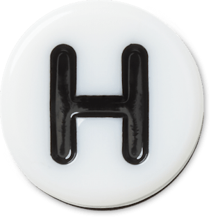 H Tiny Friendship Letter