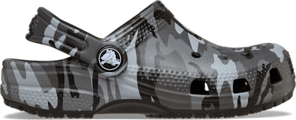 Toddler Classic Camouflage Clog - Black/Slate Grey