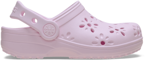 Toddler Classic Floral Cut-Out Clog - Pink Milk