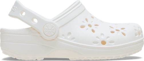 Toddler Classic Floral Cut-Out Clog - Chalk