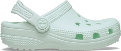 Toddler Classic Hearts Cut Out Clog - Retro Ice