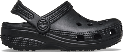Toddler Classic Hearts Cut Out Clog - Black