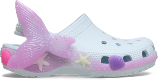 Toddler Classic IAM Color Change Mermaid Clog - Vapor Ice