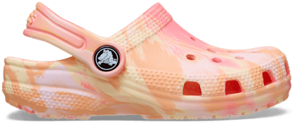Toddler Classic Marbled Clog - Guava / Multi