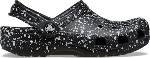 Toddler Classic Paint Splatter Clog - Black