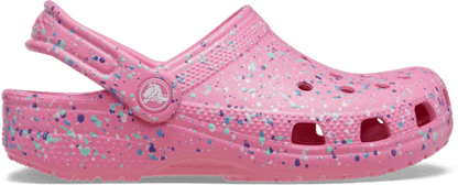 Toddler Classic Paint Splatter Clog - Pink Lemonade/Multi