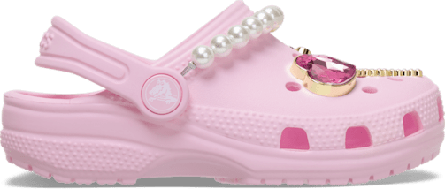 Toddler Classic Pearl Glam Clog - Pink Milk