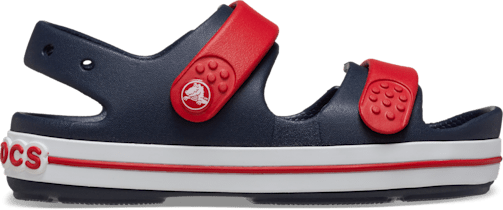 Toddler Crocband™ Cruiser Sandal - Navy / Varsity Red