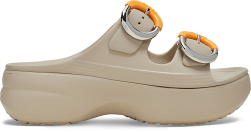 Women's Saturday Platform Dipped Buckle Sandal - Dulcé