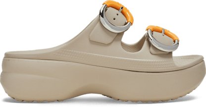 Women's Saturday Platform Dipped Buckle Sandal - Dulcé