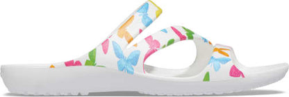 Kadee II Leopard Sandal - Butterfly / White