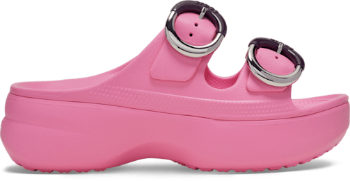 Women's Saturday Platform Dipped Buckle Sandal - Pink Lemonade