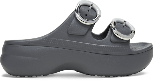 Women's Saturday Platform Dipped Buckle Sandal - Carbon