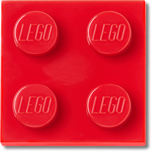 Low Stock LEGO® Red Tile 2x2
