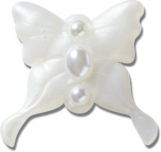 Meta Jelly White Butterfly