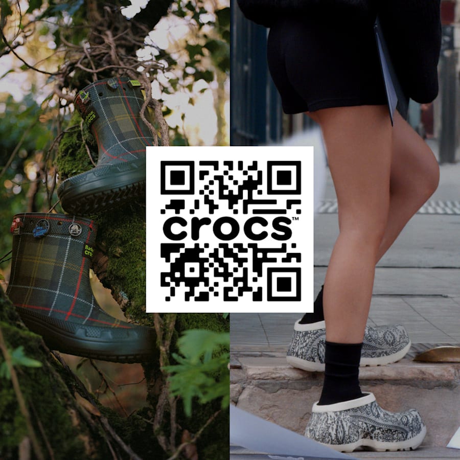 Crocs app shopping preview